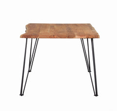 Mesa de comedor Sherman de 71 pulgadas con borde natural de acacia natural