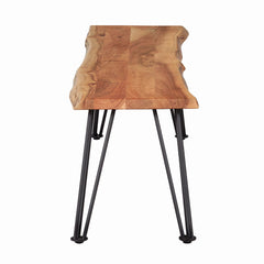 Banco de comedor de madera Sherman de acacia natural
