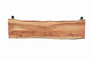 Banco de comedor de madera Sherman de acacia natural