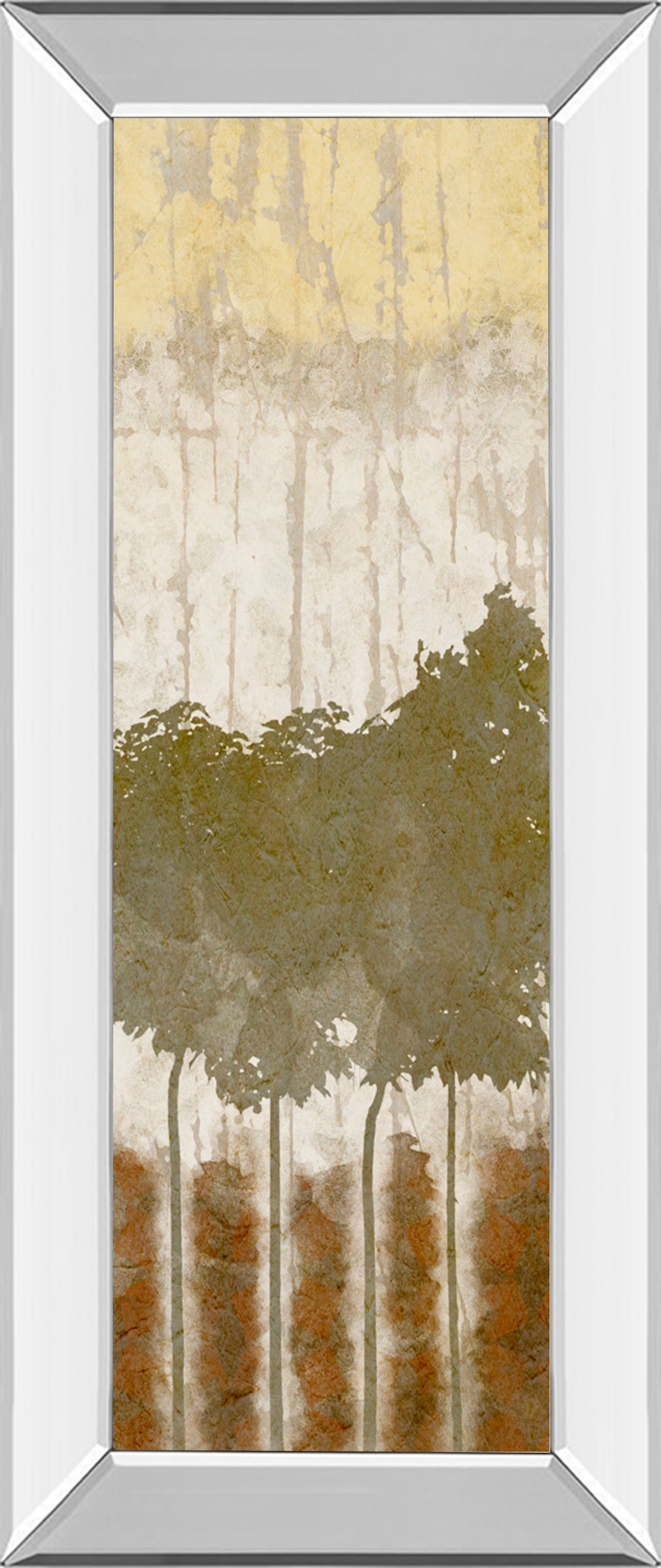 Mirrored Frame Nature'S Quartet I By Alonzo Saunders
