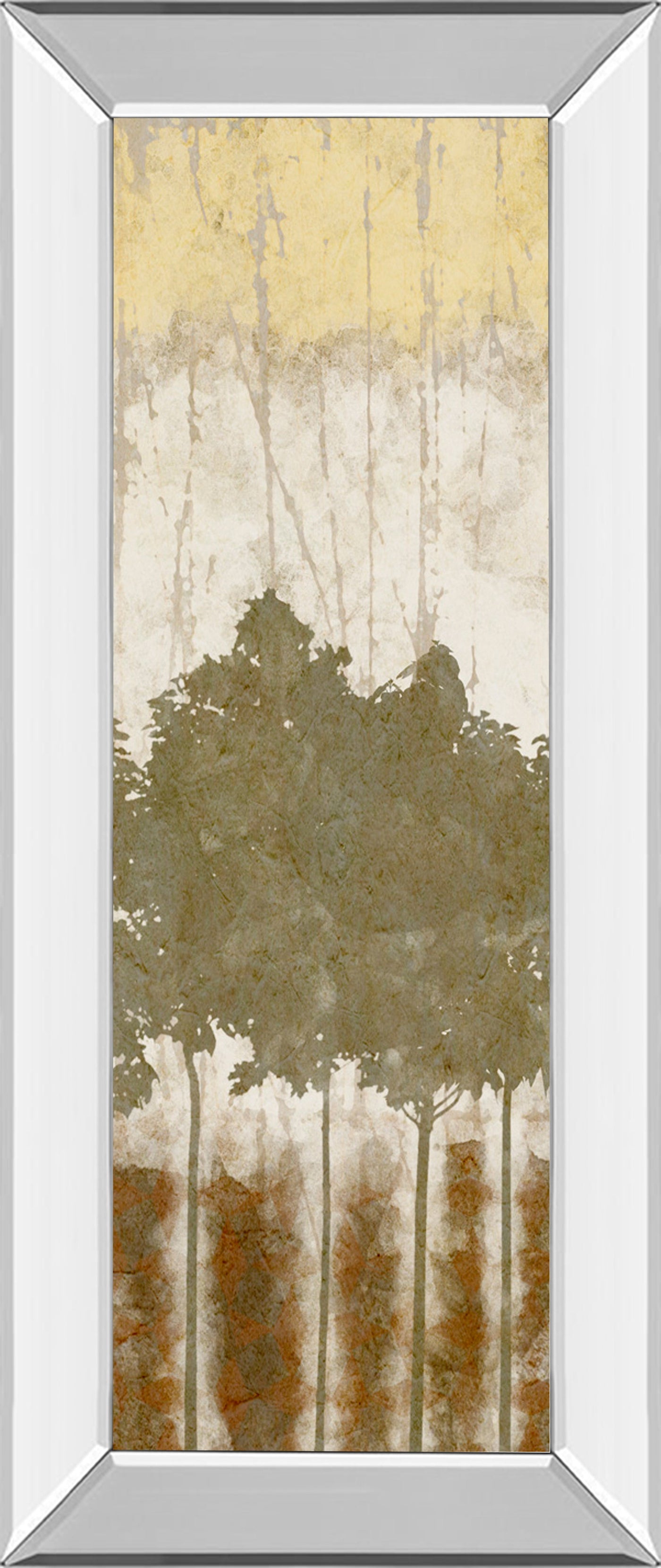 Mirrored Frame Nature'S Quartet II By Alonzo Saunders