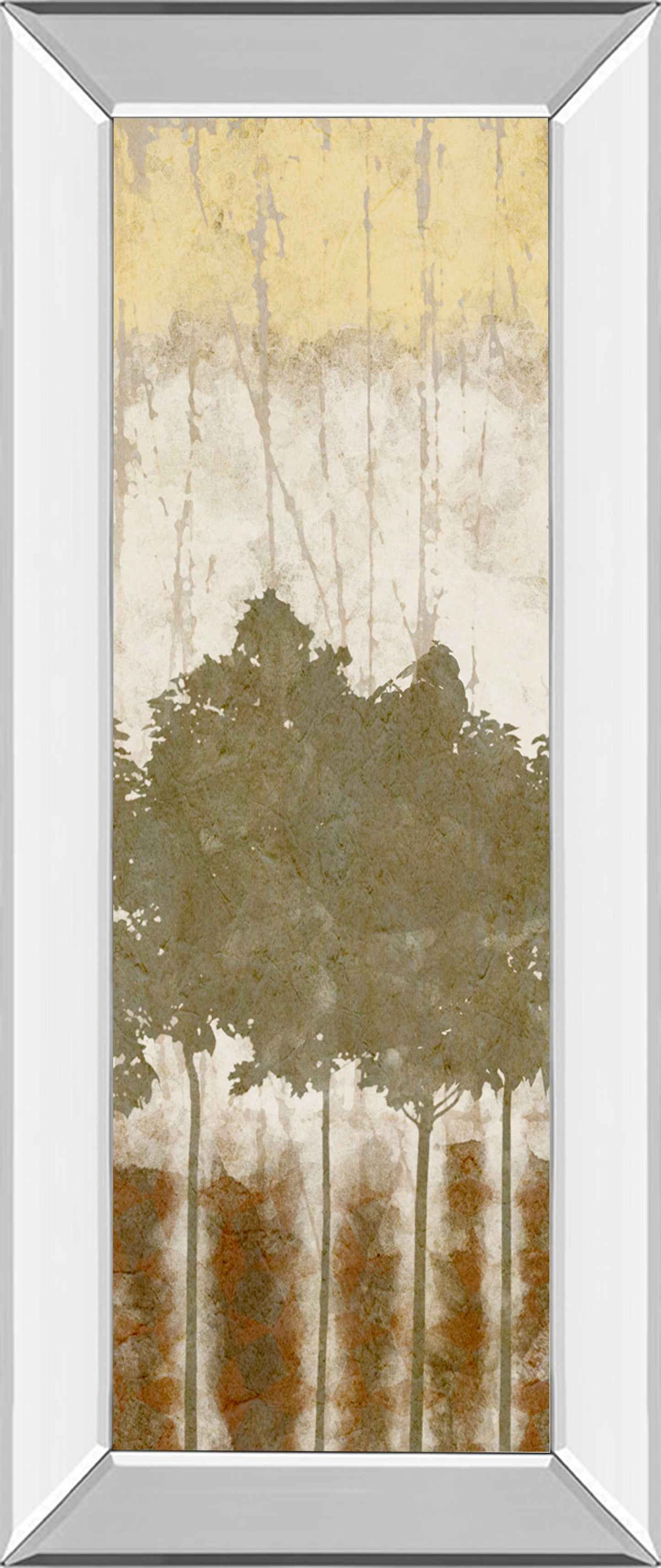 Mirrored Frame Nature'S Quartet II By Alonzo Saunders
