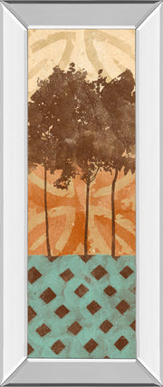 Mirrored Frame Tribal Trio I By Alonzo Saunders