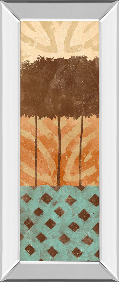 Mirrored Frame Tribal Trio II By Alonzo Saunders