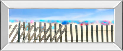 Mirrored Frame Beachscape II By James Mcloughlin