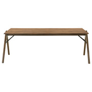 Randolph 5-piece SmartTop™ Rectangular Dining Set Sheesham and Brown