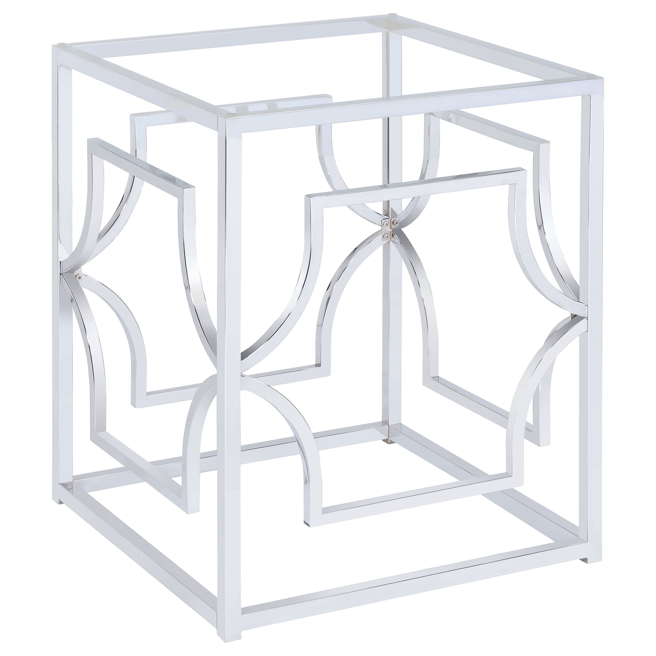 Starlight Square Metal Dining Table Base