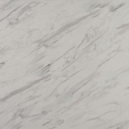 Everett Rectangular 63-inch Faux Marble Dining Table White