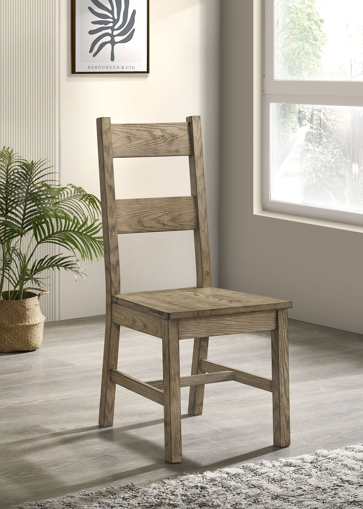 Cardova Solid Wood Dining Side Chair Vineyard Oak (Set of 2)