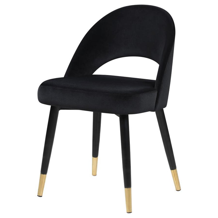 Lindsey Arched Back Upholstered Side Chair