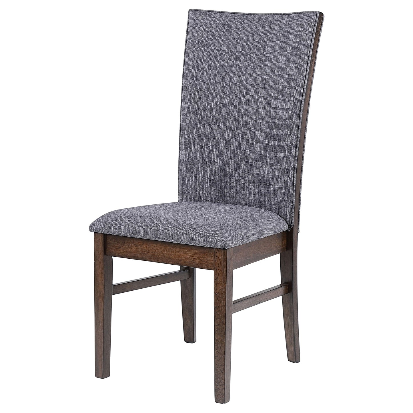 Silla de comedor tapizada Sherwood gris (juego de 2)