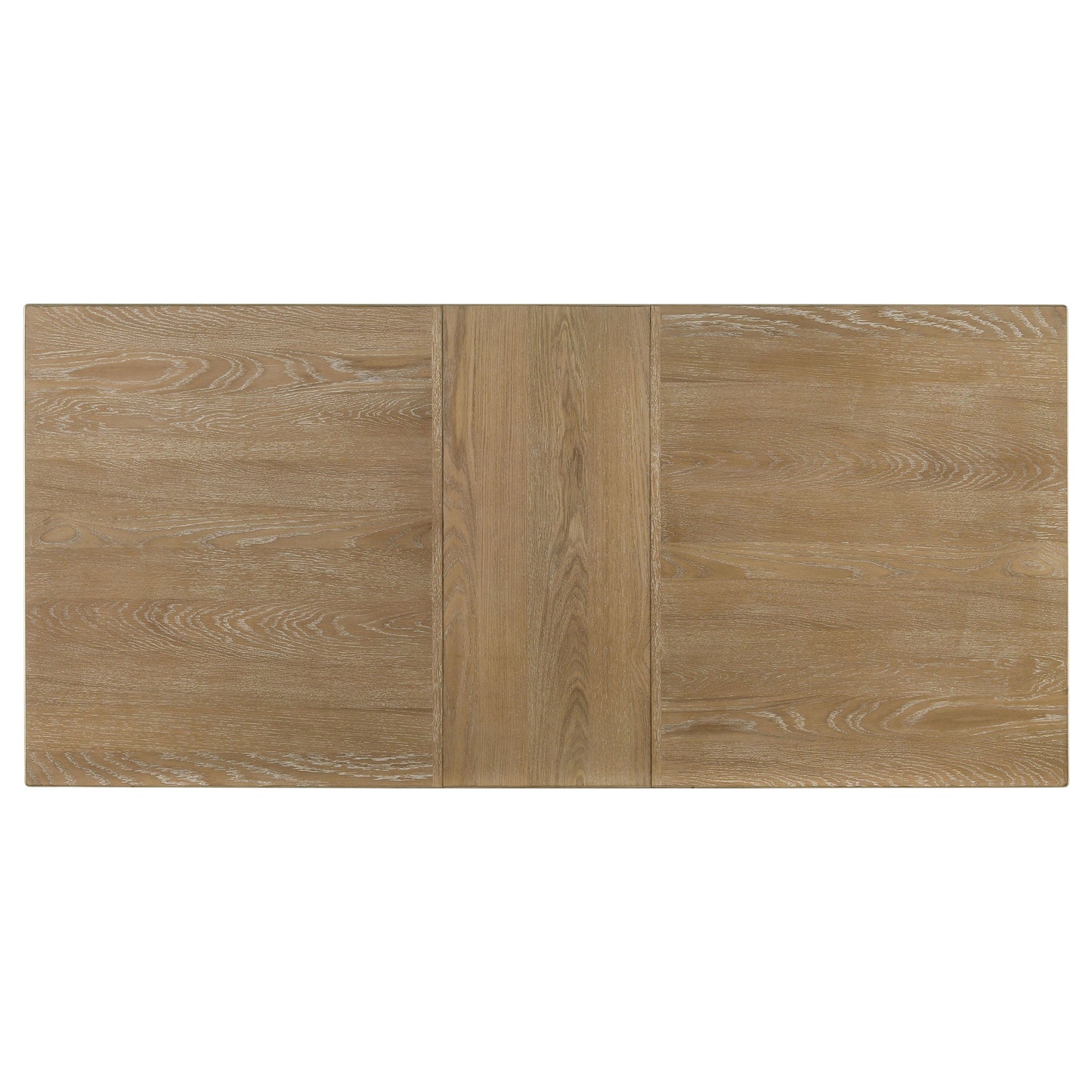 Juego de comedor extensible Adina en marrón claro envejecido