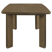 Mesa de comedor rectangular de madera Ottowa de 71 pulgadas, color marrón