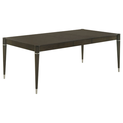 Reseda 5-piece Rectangular Dining Set Ash Brown
