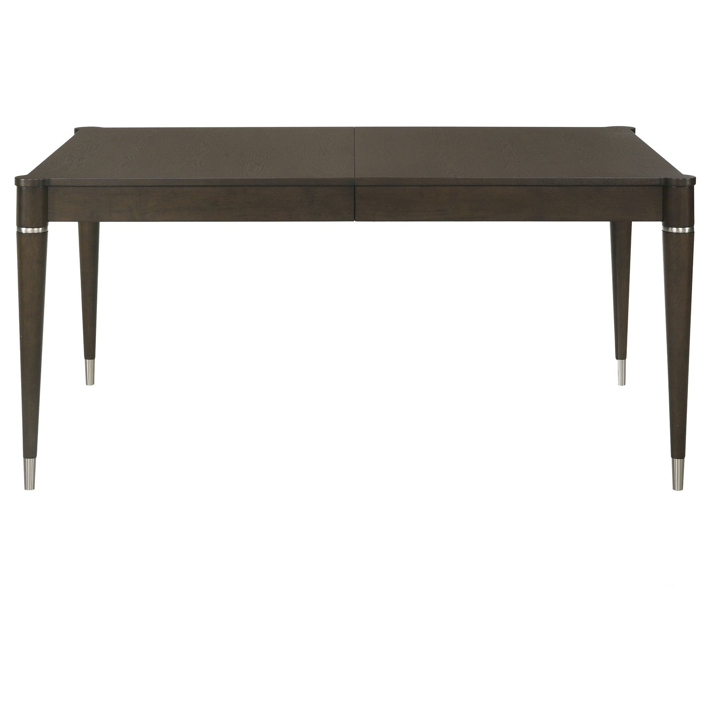 Mesa de comedor extensible Reseda de 81 pulgadas, color marrón ceniza