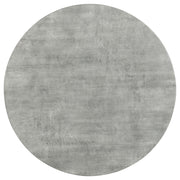 Juego de mesa de comedor redonda Neil de 5 piezas en hormigón y metal gris