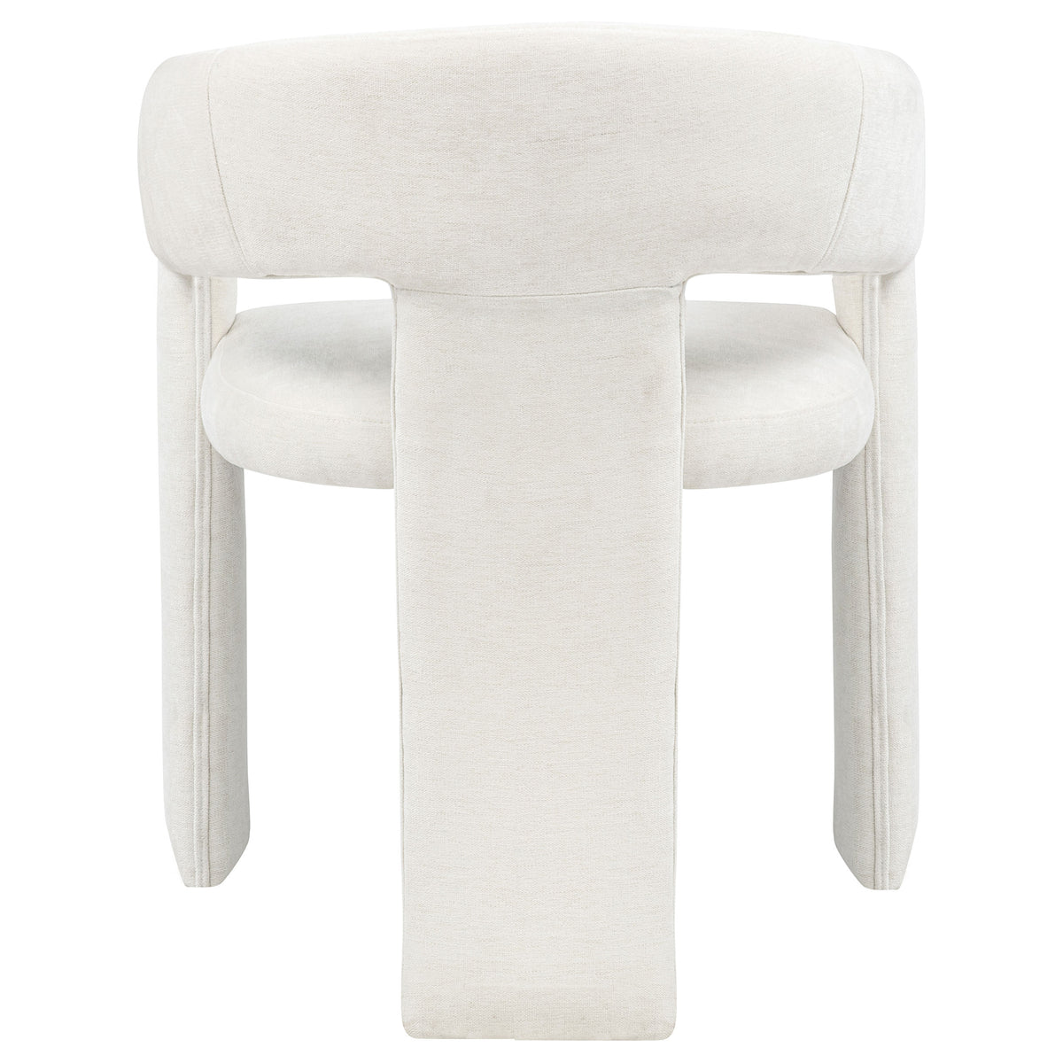Carlow Upholstered Dining Arm Chair White (Set of 2)