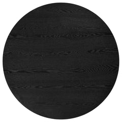 Hamlyn 5-piece Round Wood Dining Set Black