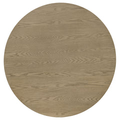 Hamlyn 5-piece Round Wood Dining Set Grey and Natural Oak