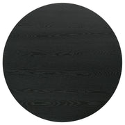 Hamlyn 43-inch Round Wood Counter Height Dining Table Black