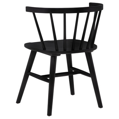 Strouse 5-piece Dining Set Black