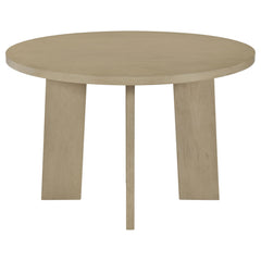 Strouse 5-piece Dining Set Cream and Natural Oak