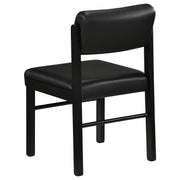 Decker 7-piece 82-inch Rectangular Dining Set Black