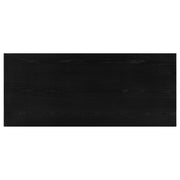 Decker 7-piece 82-inch Rectangular Dining Set Black