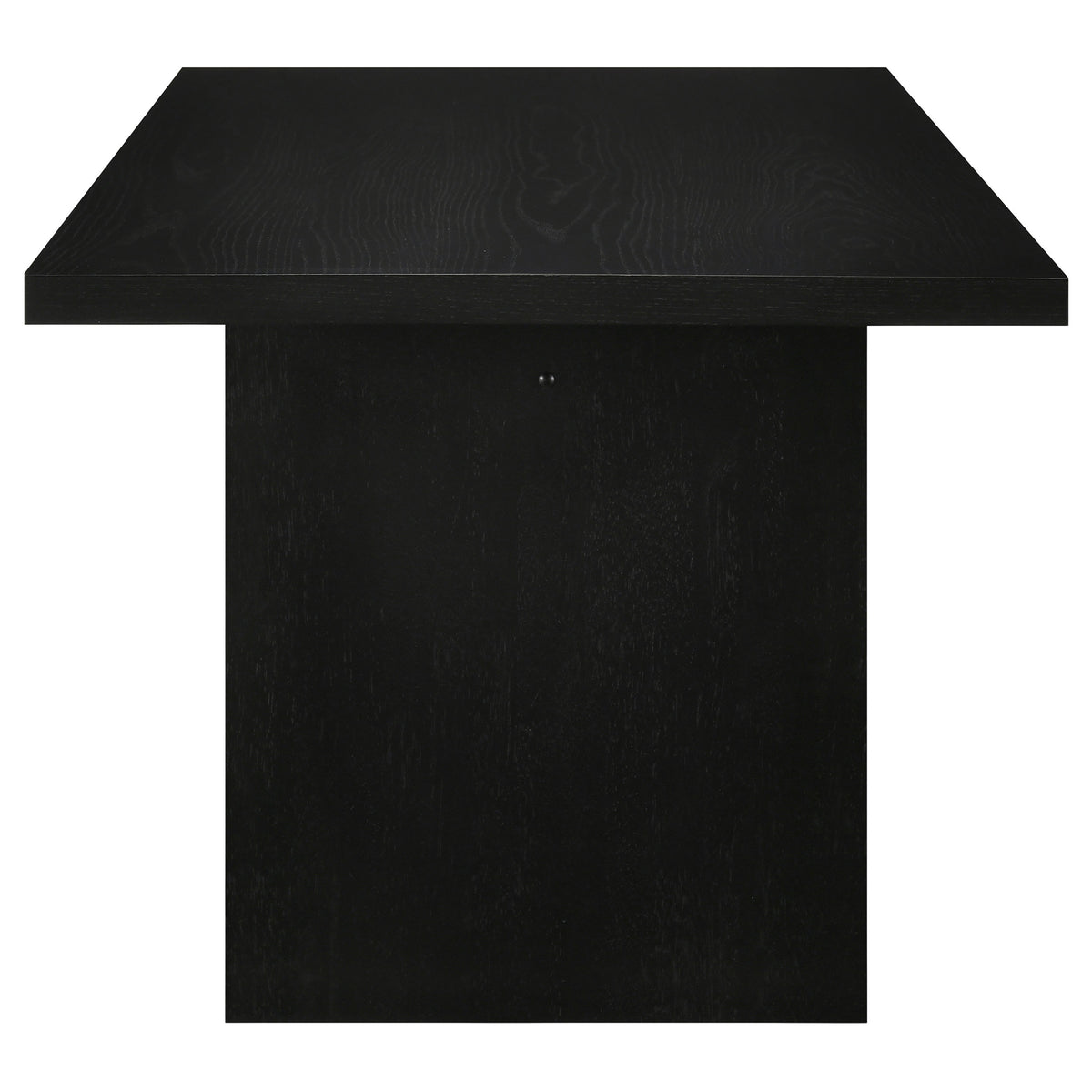 Decker 82-inch Rectangular Wood Dining Table Black