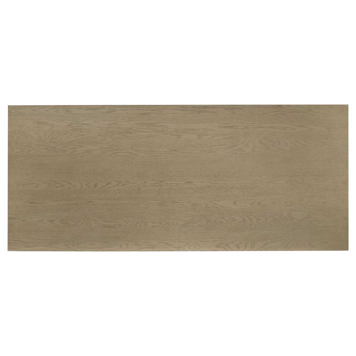 Decker 7-piece 82-inch Rectangular Dining Set Wheat and Natural Oak