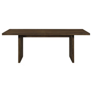 Decker 7-piece 82-inch Rectangular Dining Set Grey and Walnut