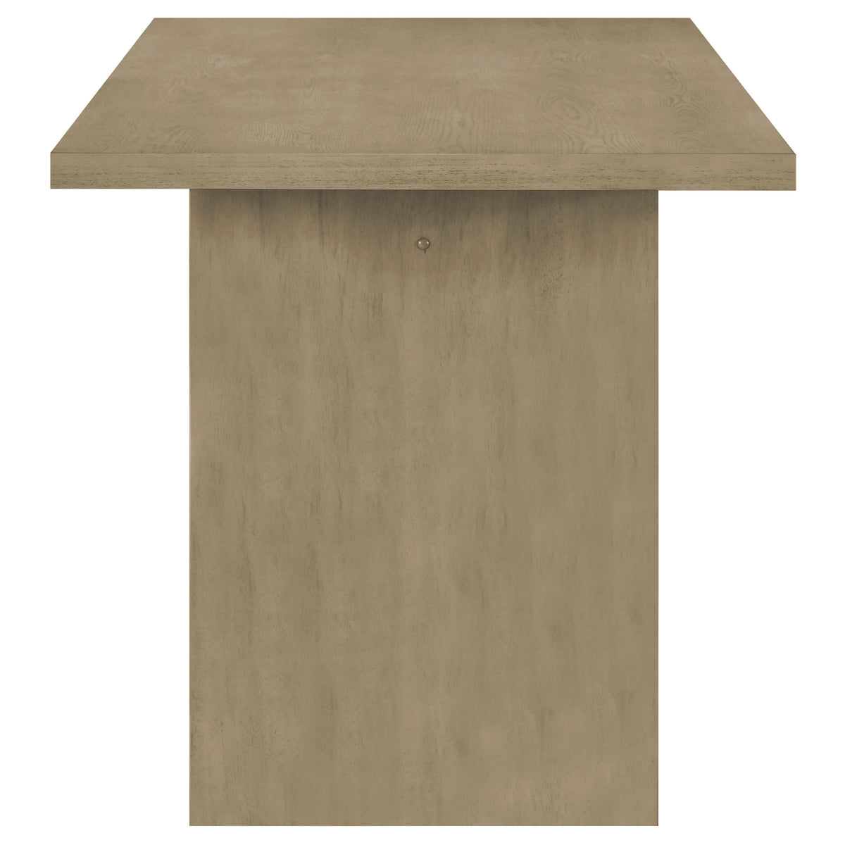 Decker 7-piece 70-inch Rectangular Counter Height Dining Set Cream and Natural Oak