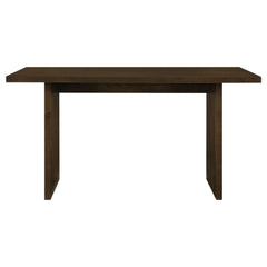 Decker 7-piece 70-inch Rectangular Counter Height Dining Set Cream and Walnut