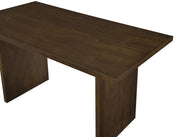 Decker 7-piece 70-inch Rectangular Counter Height Dining Set Cream and Walnut