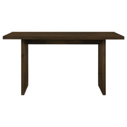 Decker 7-piece 70-inch Rectangular Counter Height Dining Set Black and Walnut