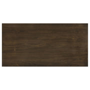 Decker 7-piece 70-inch Rectangular Counter Height Dining Set Black and Walnut