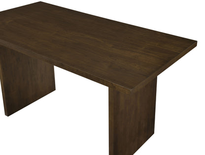 Decker 7-piece 70-inch Rectangular Counter Height Dining Set Black and Walnut
