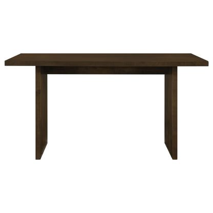 Decker 7-piece 70-inch Rectangular Counter Height Dining Set Cream and Walnut