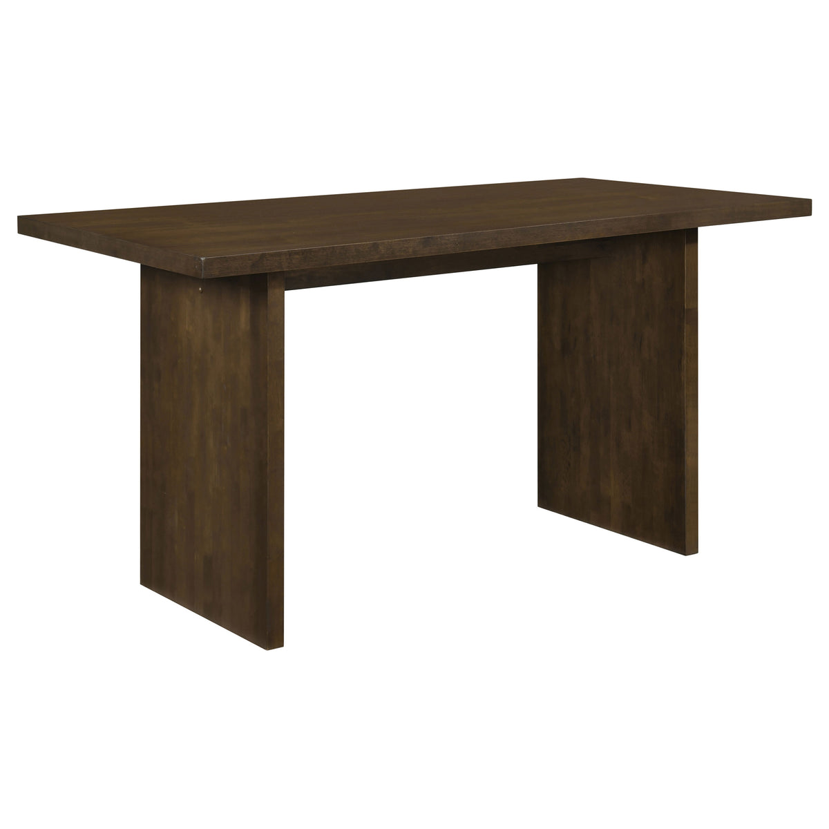 Decker 70-inch Rectangular Wood Counter Height Dining Table Walnut