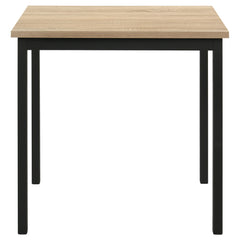 Garza Space Saving Rectangular Dining Table Greige Oak