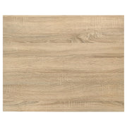 Garza Space Saving Rectangular Dining Table Greige Oak