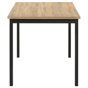 Garza Rectangular 47-inch Dining Table Greige Oak