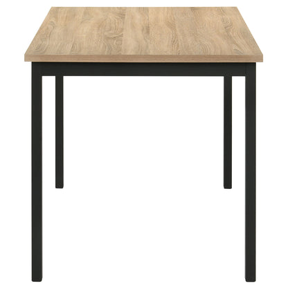 Garza Rectangular 47-inch Dining Table Greige Oak