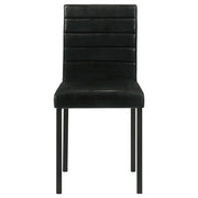 Garza Upholstered Dining Side Chair Black (Set of 4)