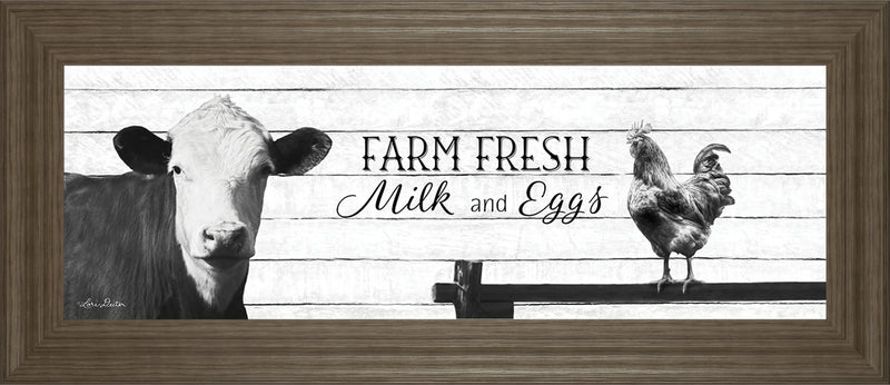 Farm Fresh Milk And Eggs By Lori Deiter