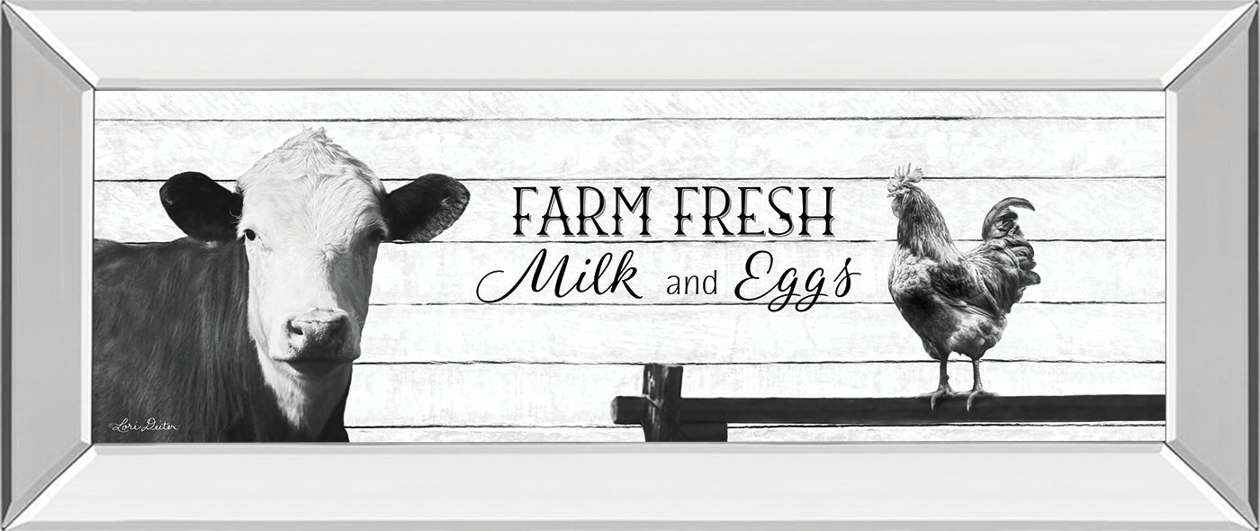 Farm Fresh Milk And Eggs By Lori Deiter