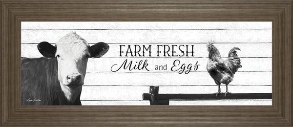 Farm Fresh Milk And Eggs By Lori Deiter