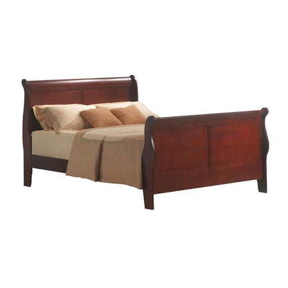 Louis Philippe Queen Bed in Cherry