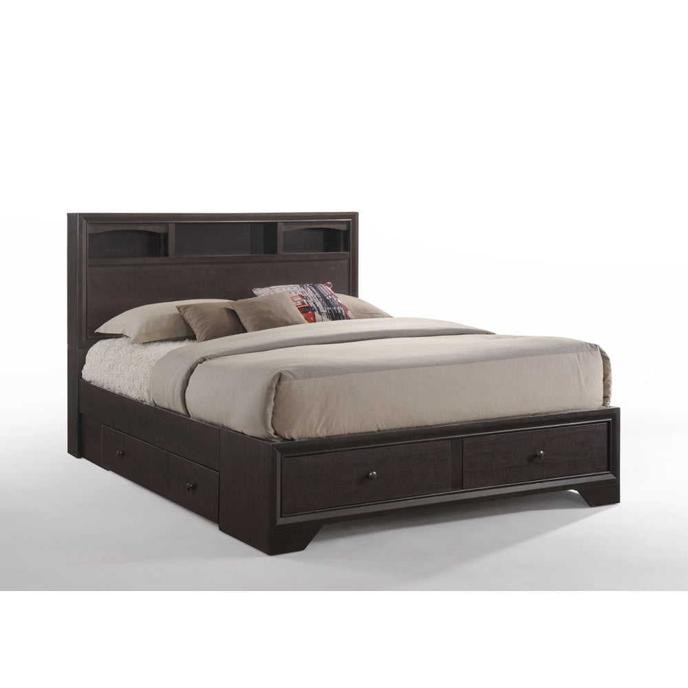Cama Madison II con almacenamiento