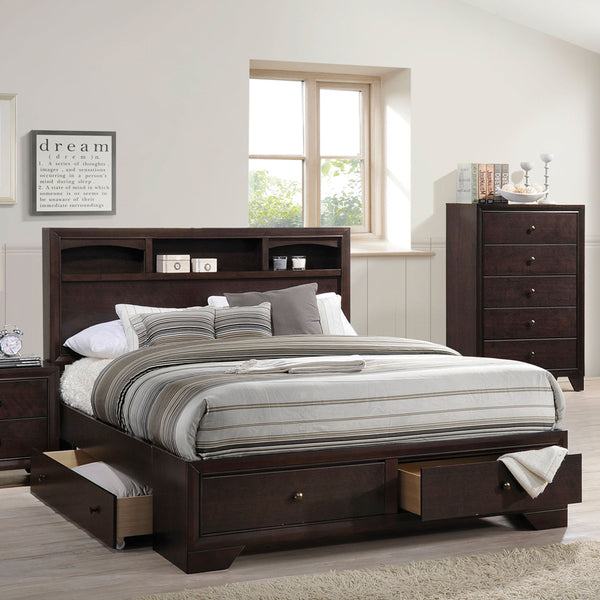 Cama Madison II con almacenamiento